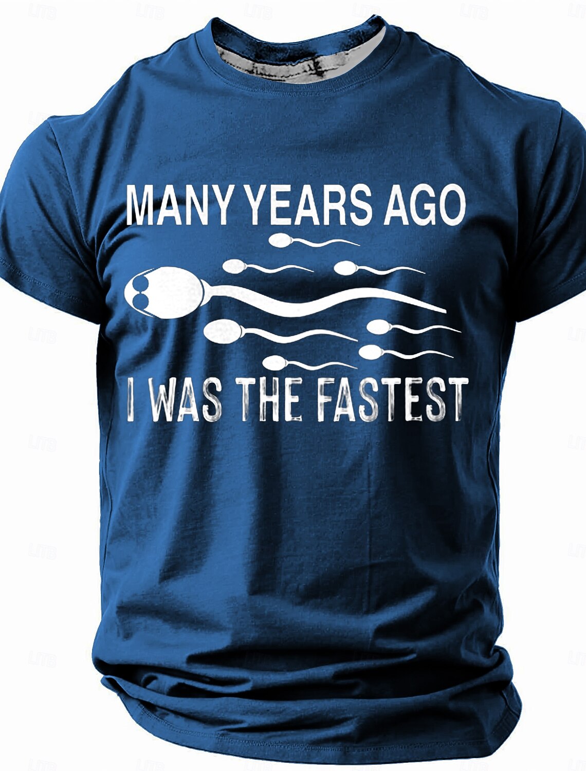 Mens Funny Graphic T-Shirt: 'If You're Trying to Scare Me I'm