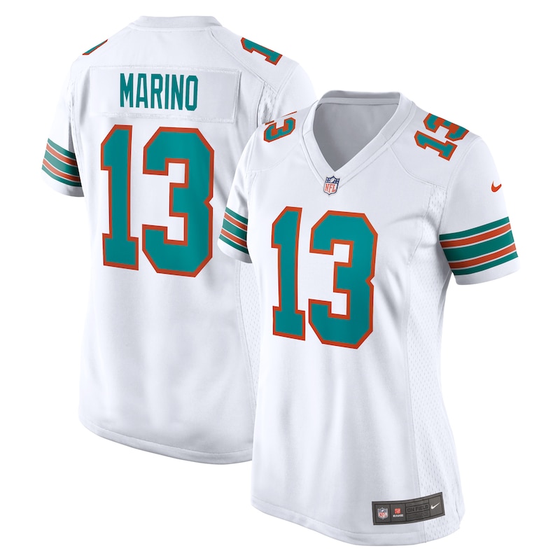 None Dan Marino MIA Dolphins Iconic Official Jersey Game Day Wear