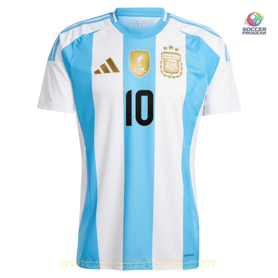 Argentina Home Team Jersey 2024-25 Edition Messi