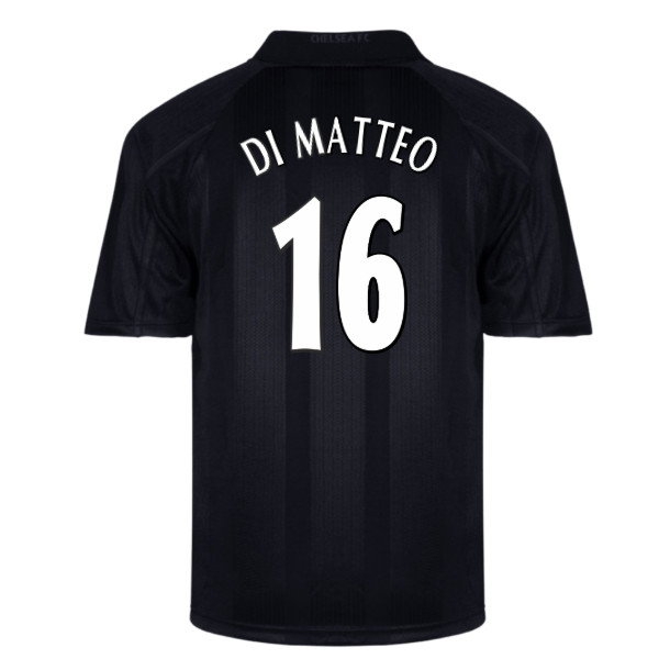 Chelsea 1998 Black Out Home Retro Shirt (Di Matteo 16)