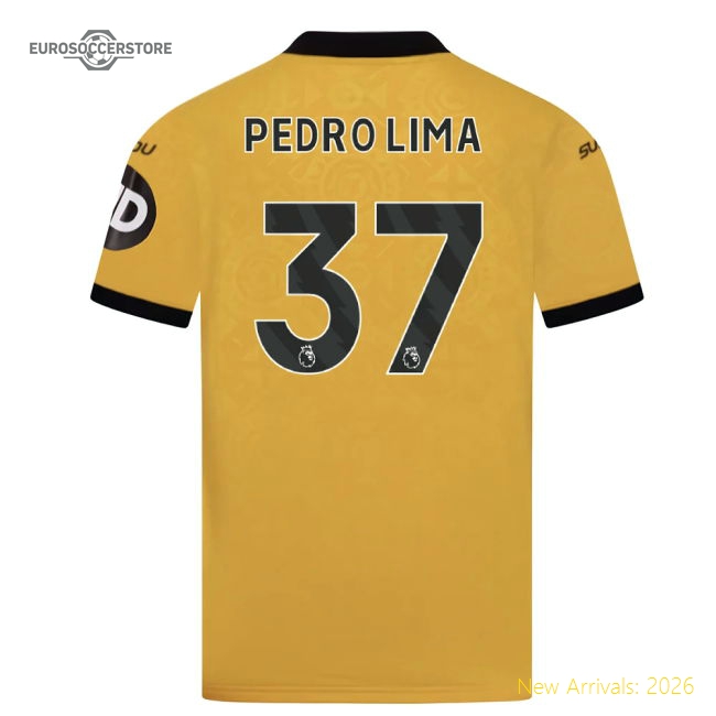 Wolverhampton Wanderers Children 2025 Home Jersey Match Day For Football Supporter Collection