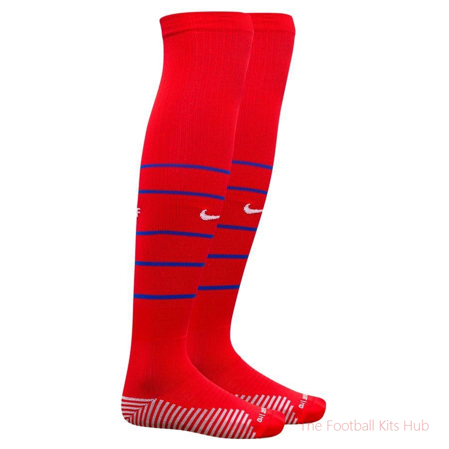 Men France Home Socks 2024/25 UEFA Euro 2024