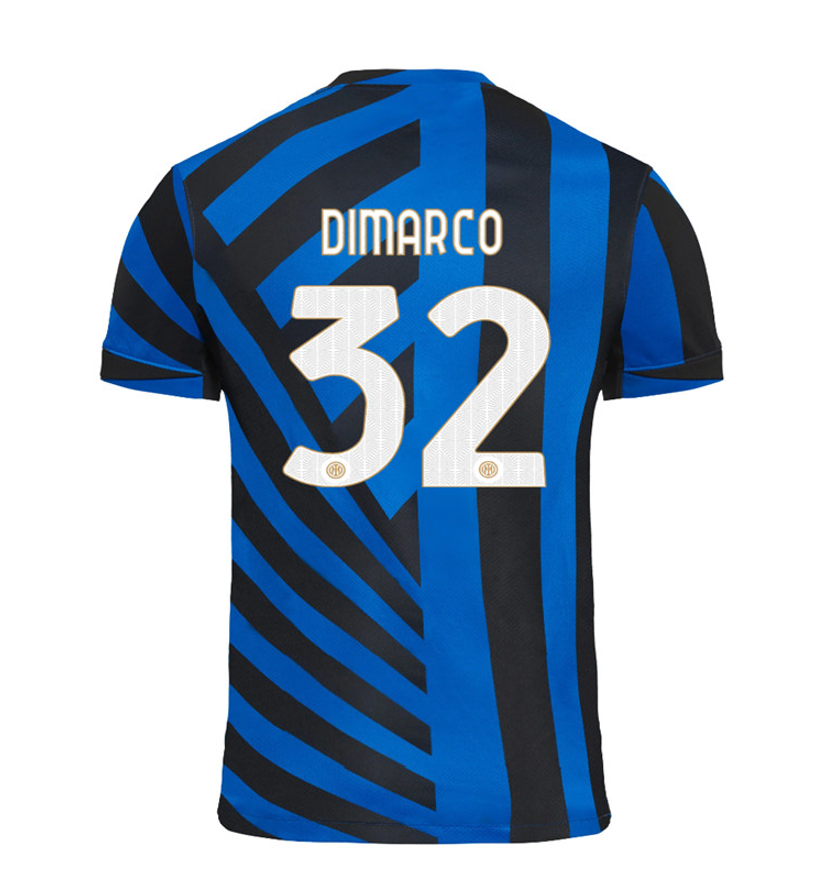 DIMARCO 32 Inter Milan 2425 Home Football Shirt - Official Replica