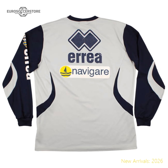 Exceptional Parma 2009-10 Errea Long Sleeve Training Shirt (xl) (ve