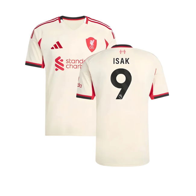 Liverpool 2025-2026 Shirt (Kids) (Isak 9) (Kids) | Official