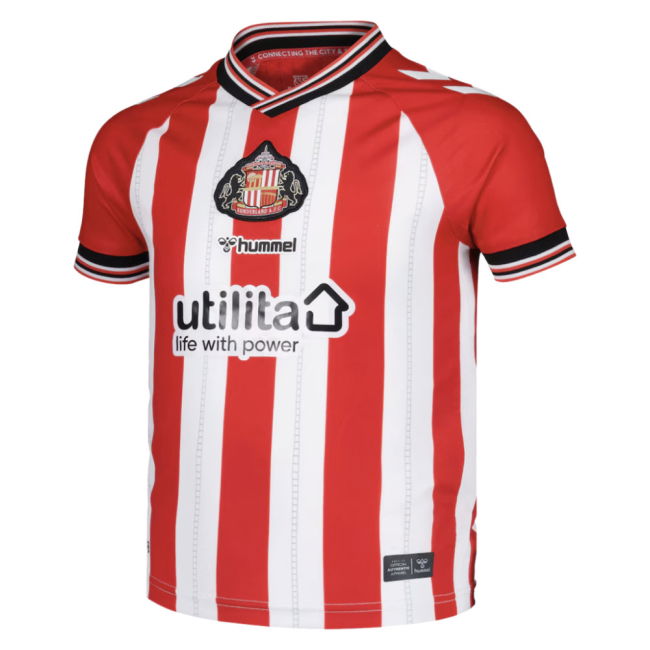 Updated Sunderland Home Jersey 2025-2026