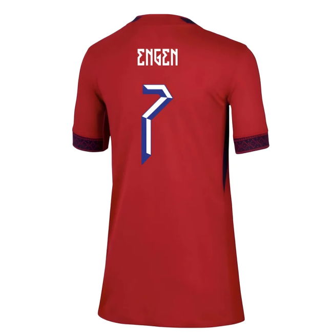 2025-2026 Norway Womens Team Home Shirt (Kids) (Engen 7)