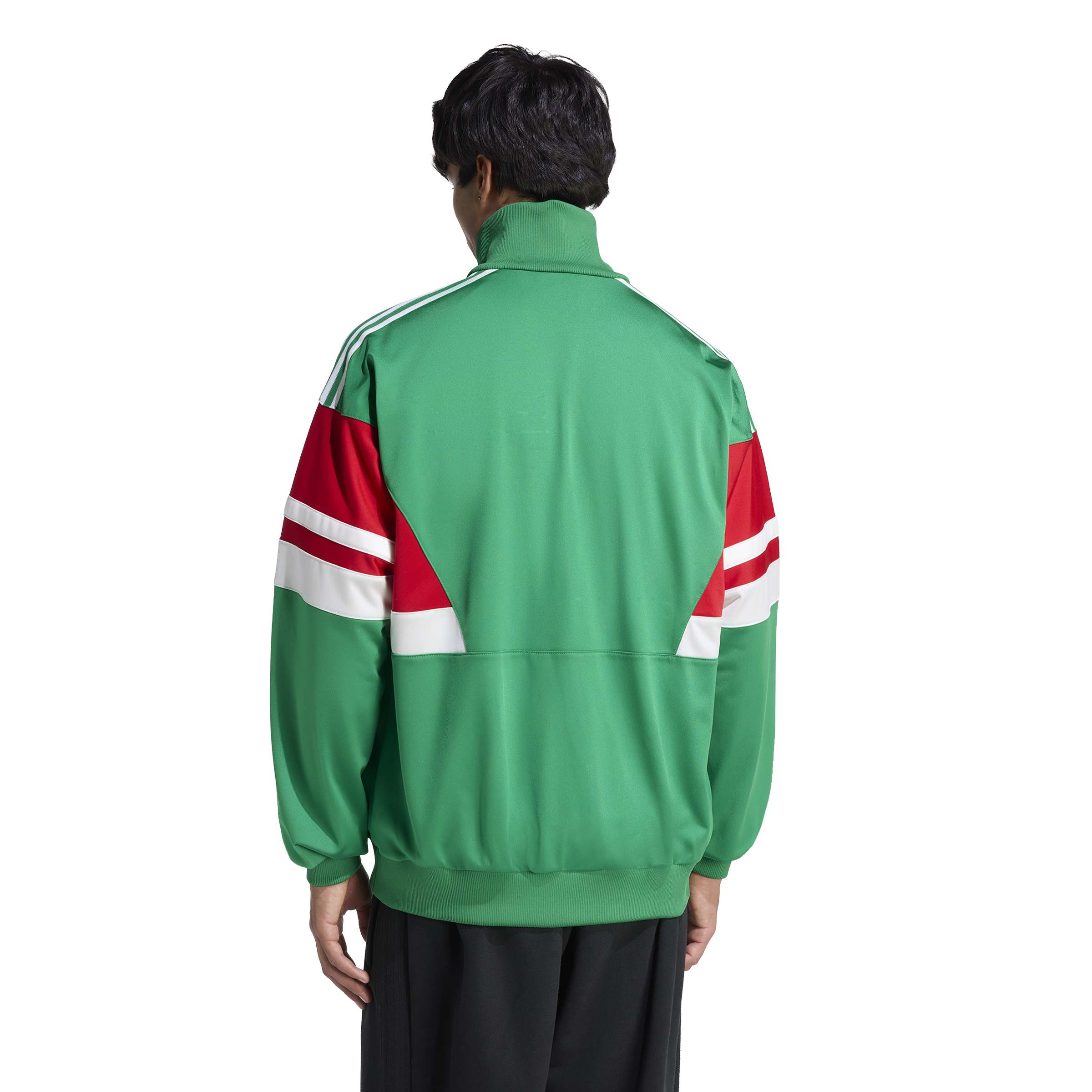 [LK] Mexico National Team 1986 Bringback Full-Zip Track Jersey Top - Green