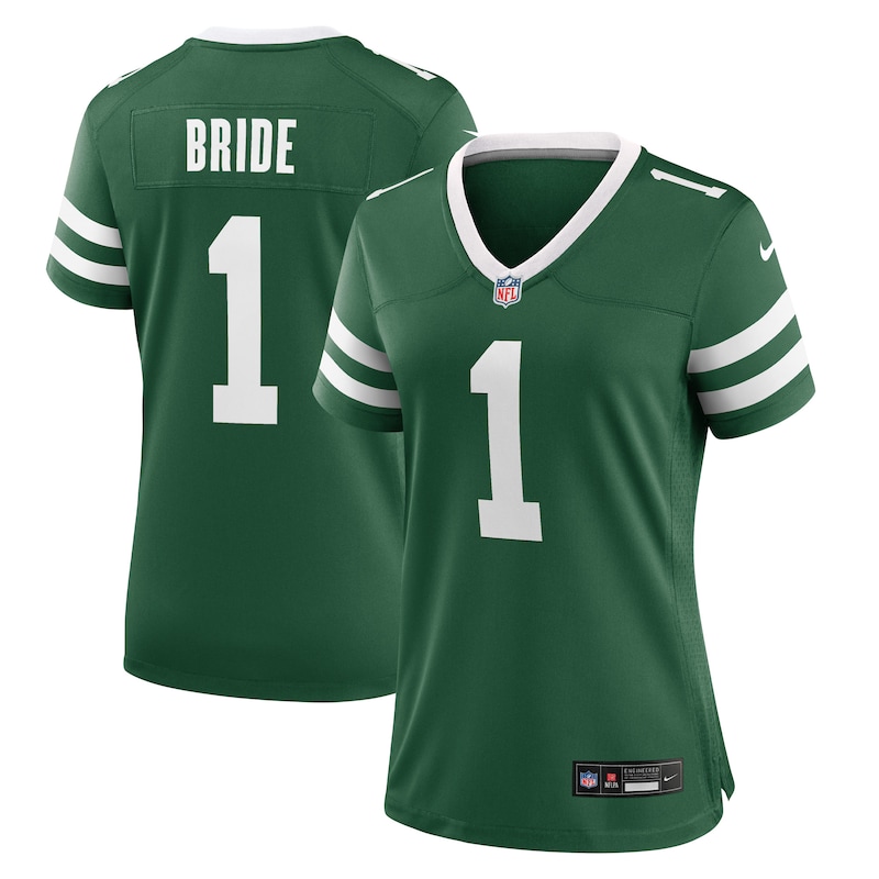 None Number 1 Bride New York Jets Great Value Team Spirit Wear