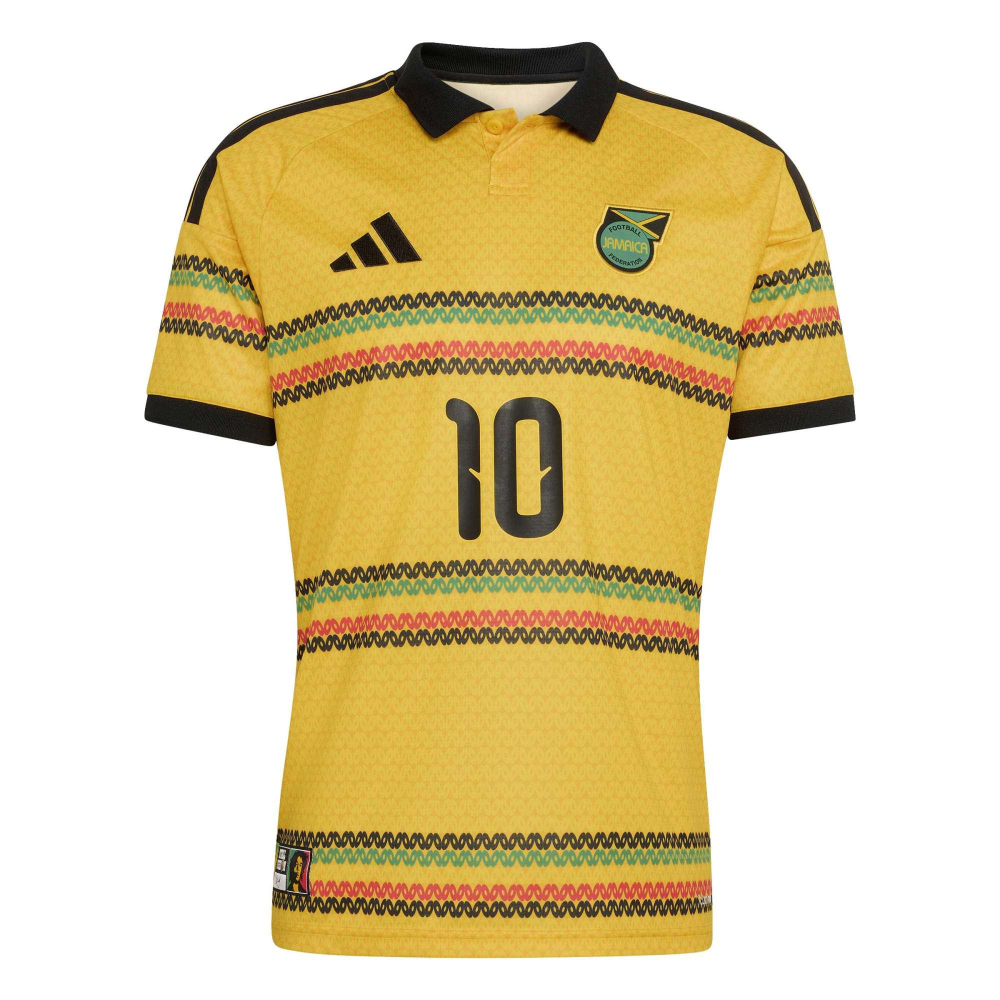 [SJH] Bob Marley Jamaica National Team 2026 Home Replica Jersey - Yellow