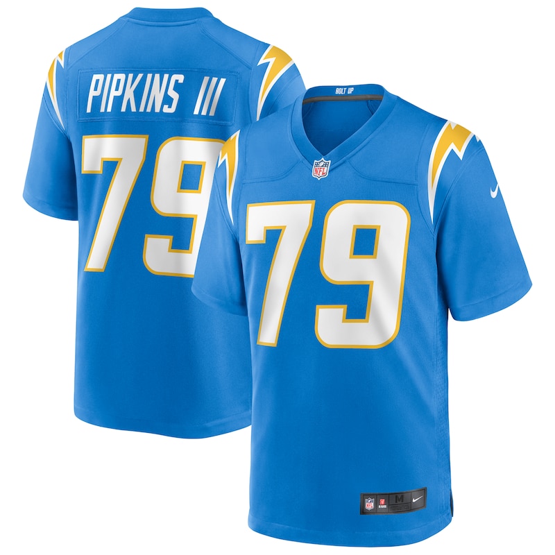 None Trey Pipkins III Fan Favorite LA Chargers Pro-Level Jersey