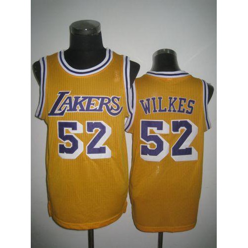 Lakers Yellow Angeles Lakers #52 Jersey - Basketball Jersey