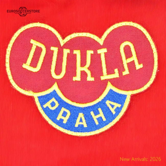 Kids Dukla Prague Hoodie - Maroon/Amber