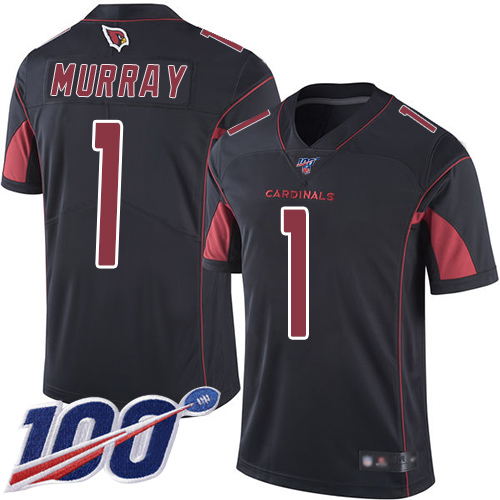 NFL A C Cardinals #1 Kyler Murray Limited Black Jersey - Fan Favorite