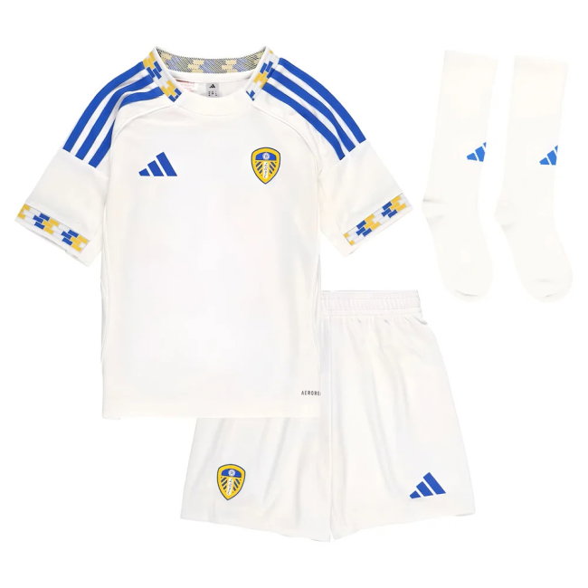 Leeds United Mini Home Kit 2025-2026 edition