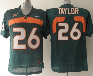 official Men's None Taylor Green #26 Green 2024 Football Jersey