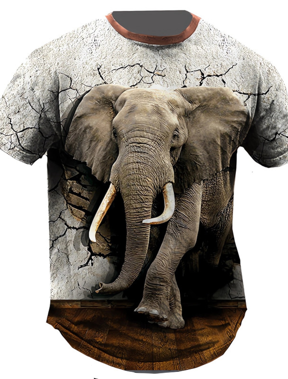 Men's Animal Cat T Shirt Short Sleeve T shirt 3D Print Crew Neck Shirt Funny Casual Daily Street Blue Army Green Gray Summer Spring Clothing Apparel S M L XL 2XL 3XL