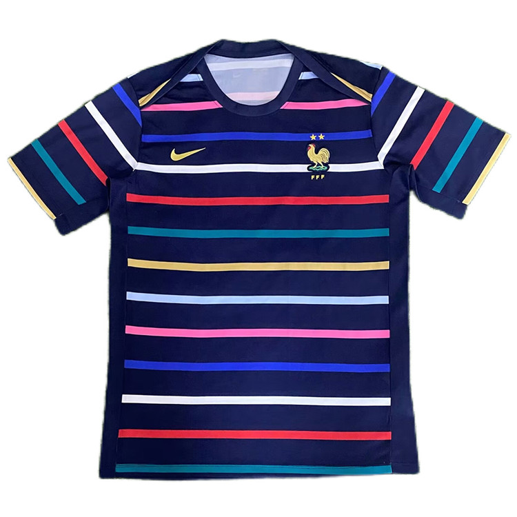 Genuine 2024 France Pre-Match Shirt - Official Replica 6416