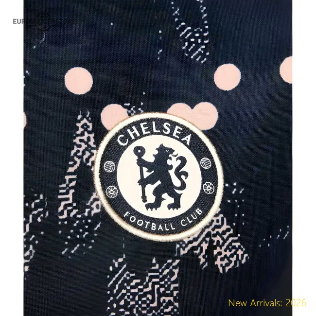 Official 2024-2025 Chelsea Academy Pro Pre-match Shirt (obsidian)