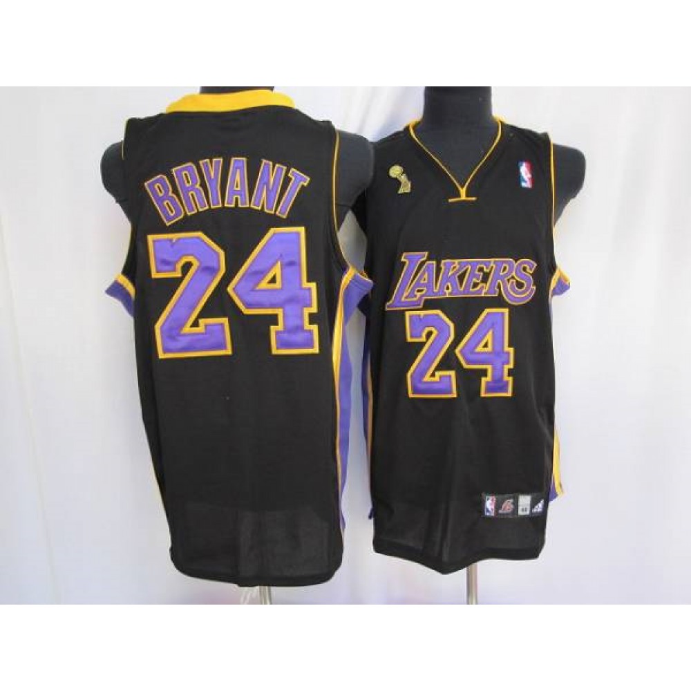 Budget-Friendly Men's LA Lakers #24 Kobe Purple Basketball Jersey