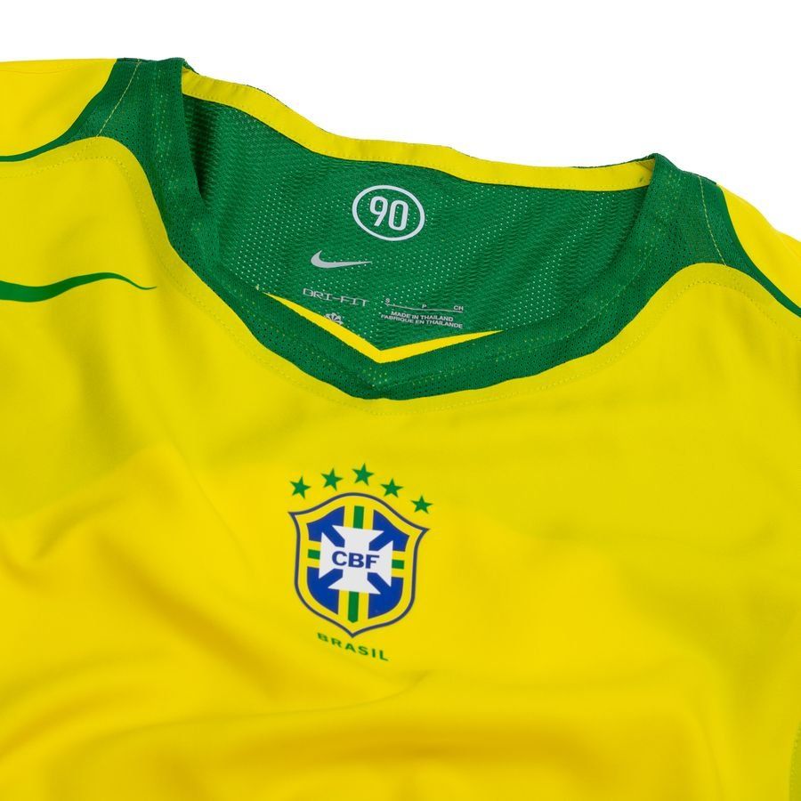 Brazil Home Shirt 2004 Reissue Adidas National Team Wear