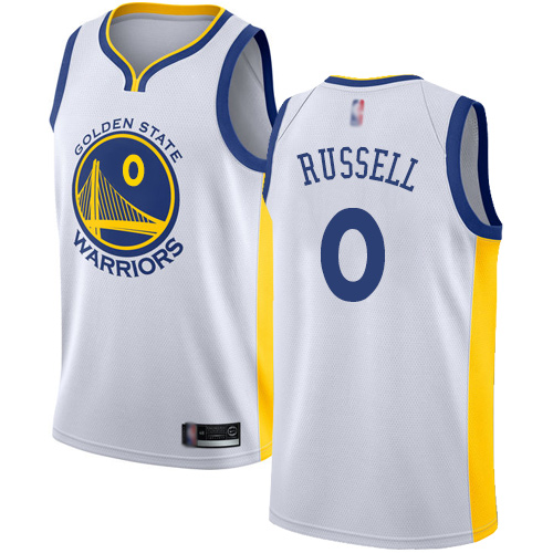 Warriors White State Warriors #0 Nike Jersey - Reasonably Priced