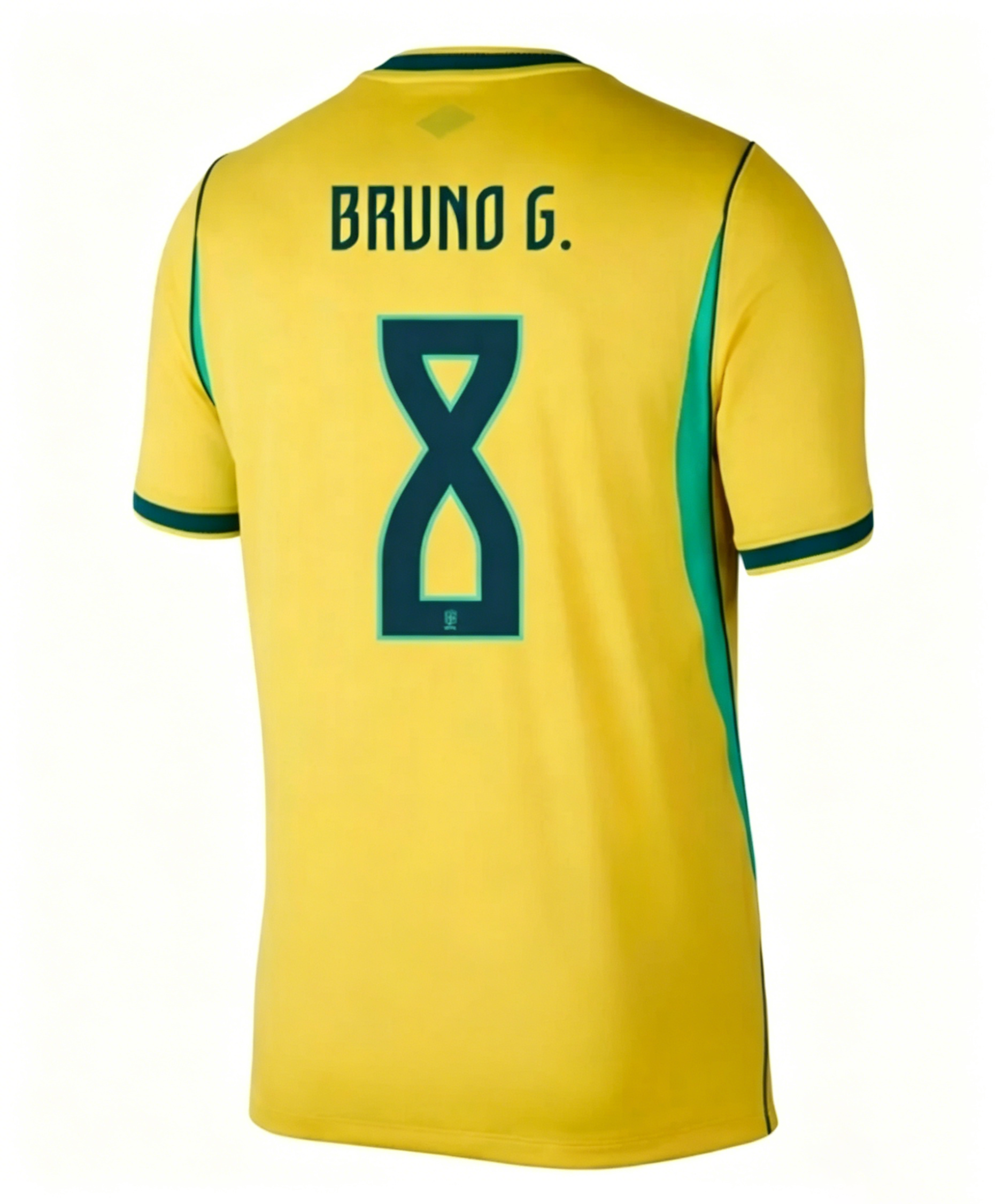 [HP] Brazil National Team Home Jersey - Bruno G. #8 2026 FIFA World Cup