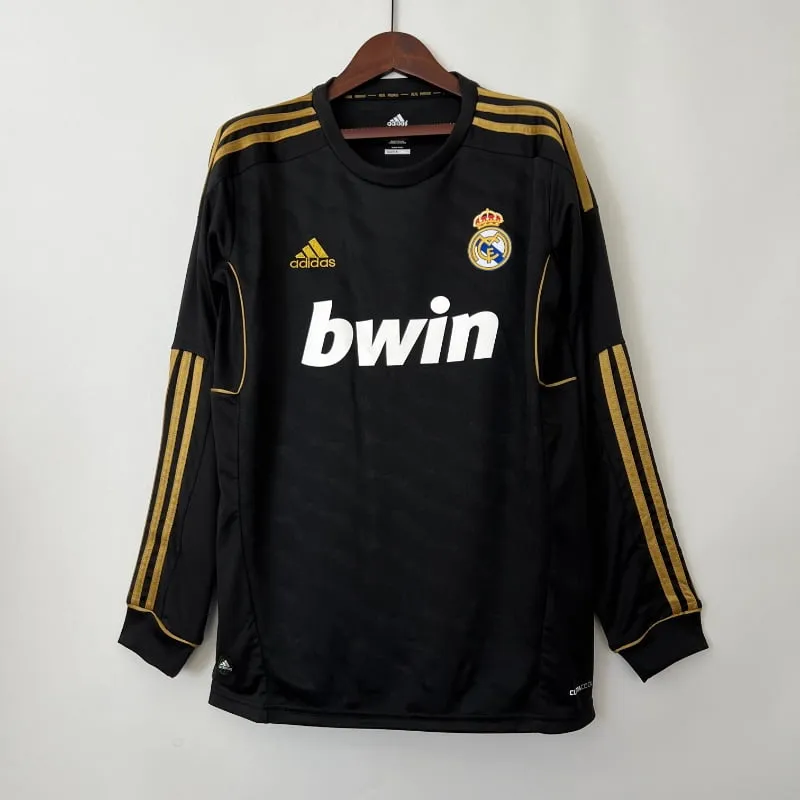 2011-2012 Long Sleeve Real Madrid Jersey retro kit