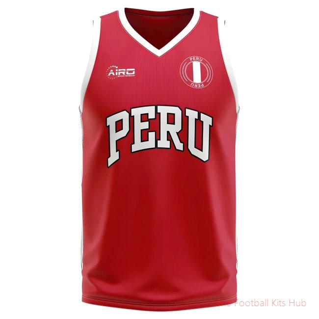 Men Peru Home Concept Basketball Shirt