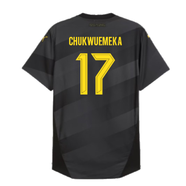2024-2025 BVB Away Performance Shirt (Chukwuemeka 17) Lightweight