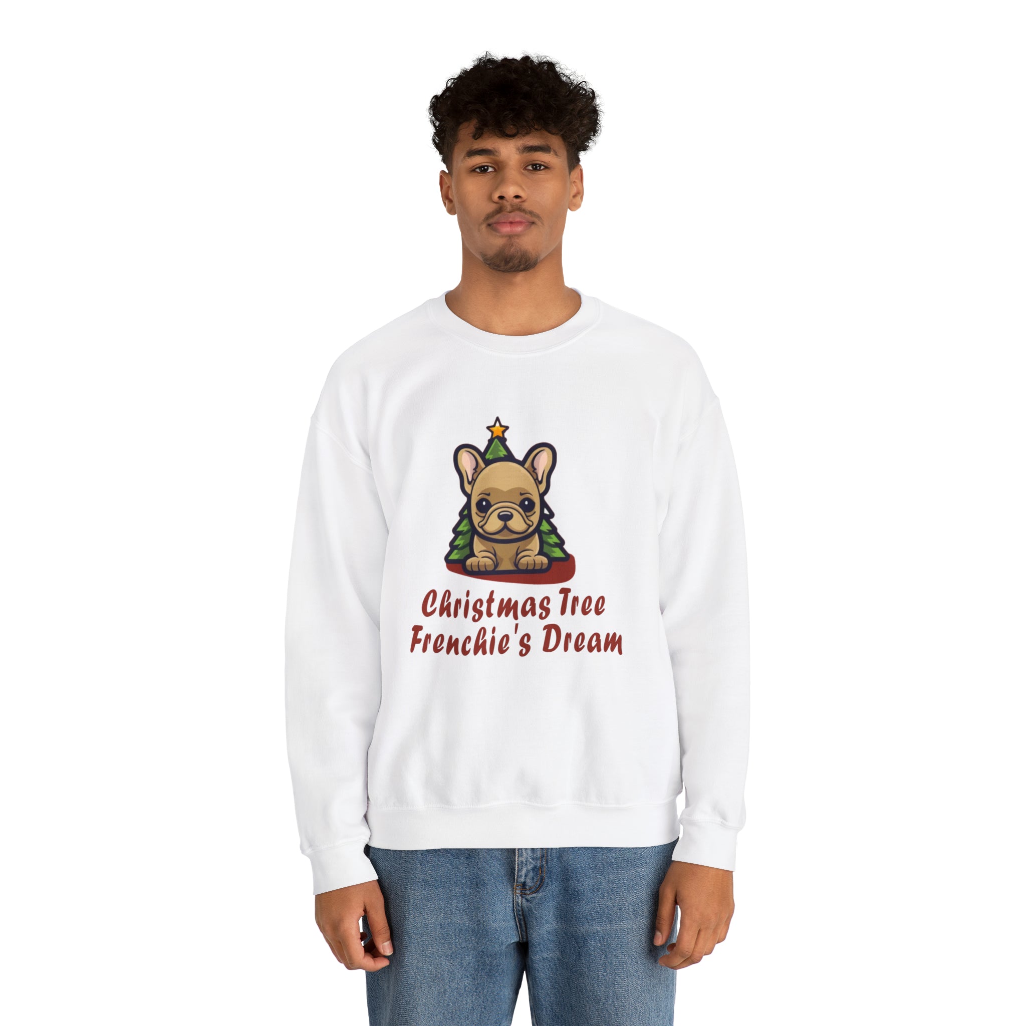 French Bulldog Frenchie's Dream Sweater Unisex Sweatshirt Durable Dog Item