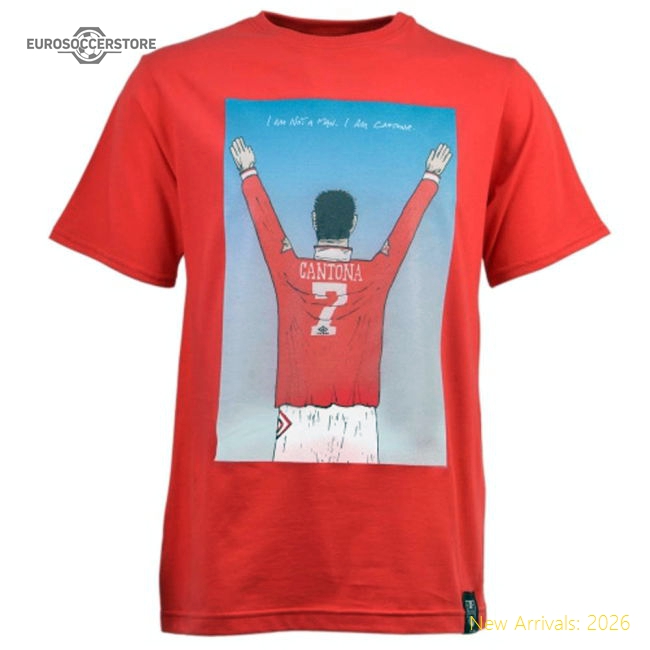 Manchester Reds Retro I Am Cantona T-Shirt (Red)
