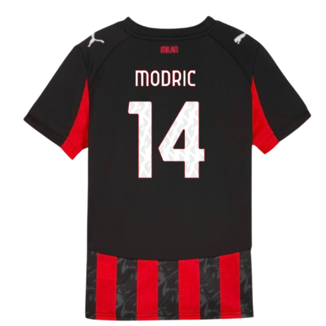 Rossoneri Modric 1 #4 Current Season Economical Official Merchan (v7)