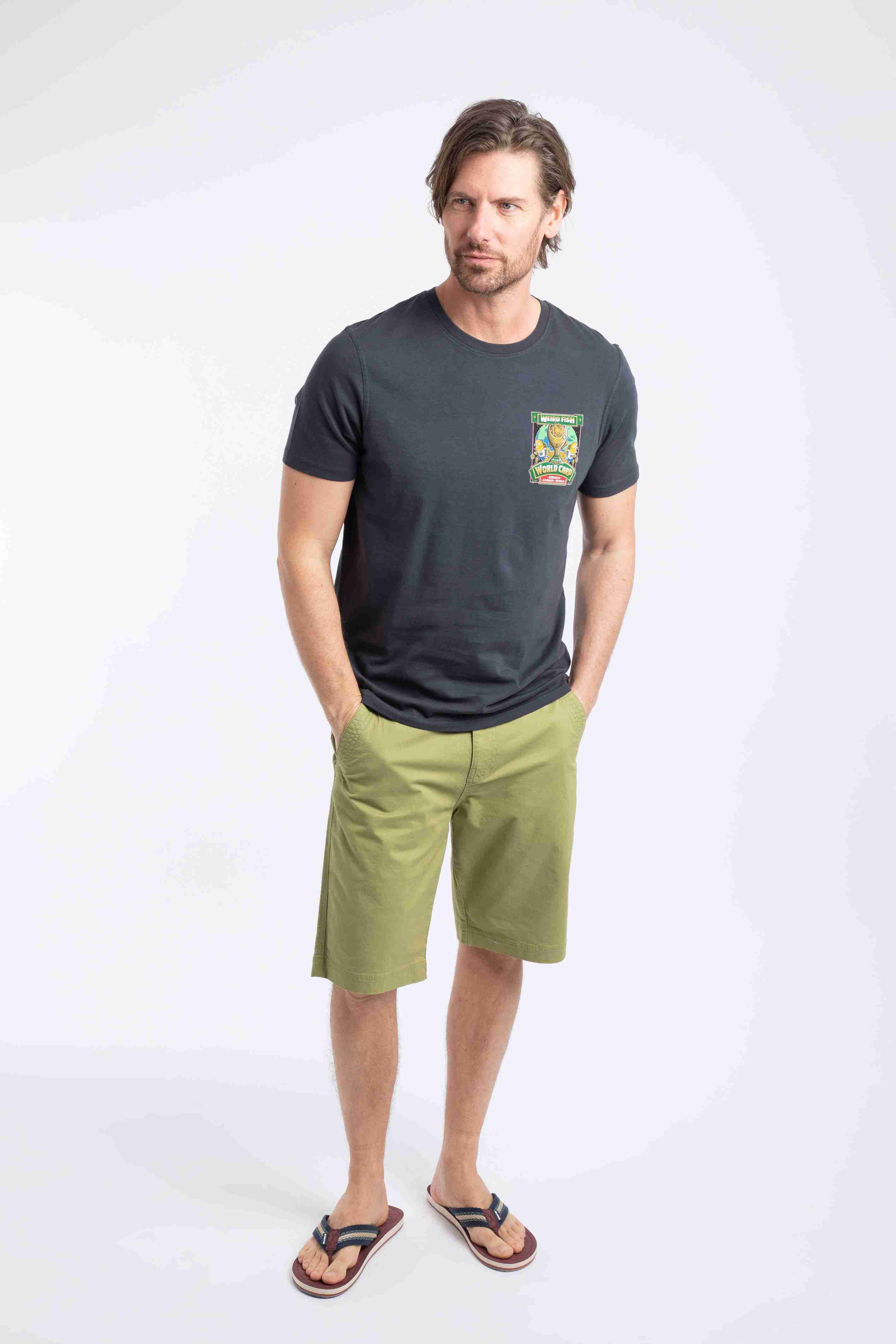 The World Carp 26 Back Print Artist T-Shirt Navy