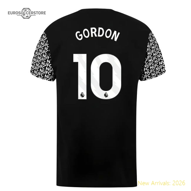 Top-grade Newcastle Graphic T-shirt (black) (gordon 10)