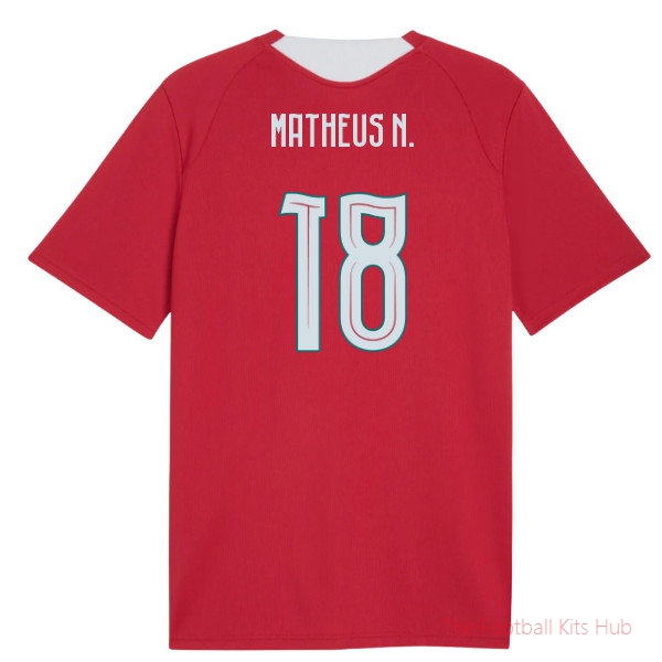 [EFS] 2026/27 Portugal Training Jersey (Red) (Matheus N. 18)