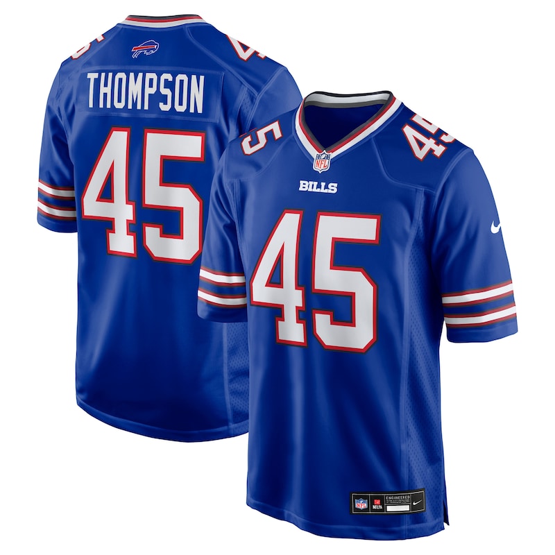 None Shaq Thompson Buffalo Bills Powerful Collector's Item Game Day We