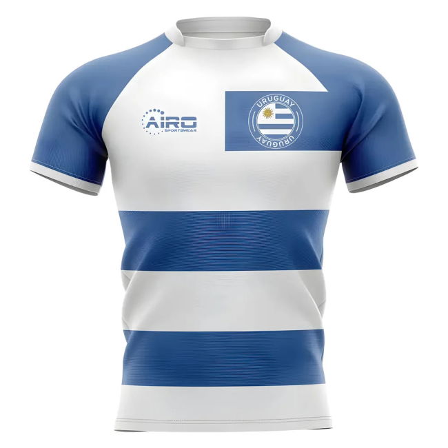 Championship 2025-2026 Uruguay Flag Concept Rugby Shirt