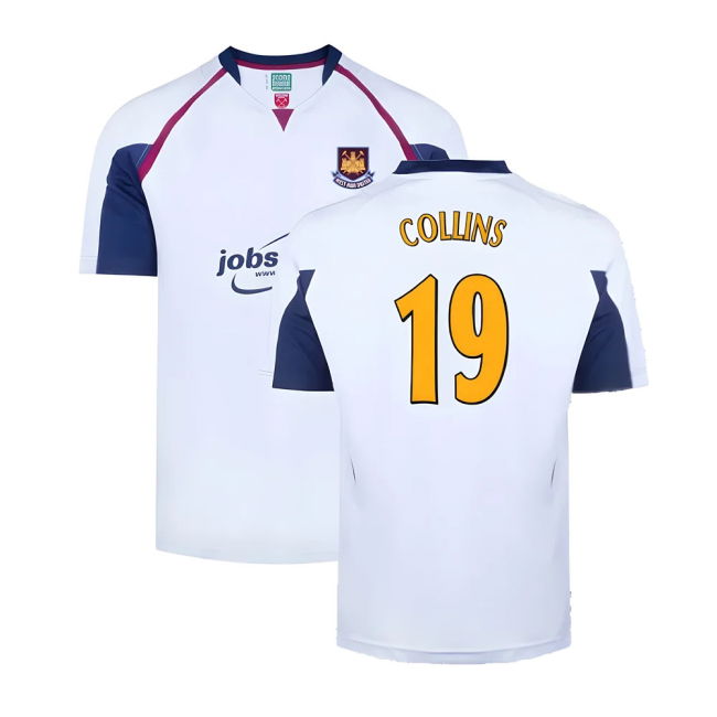 Football West Ham Fa Cup Final Shirt Collins #19 Professional Grad...