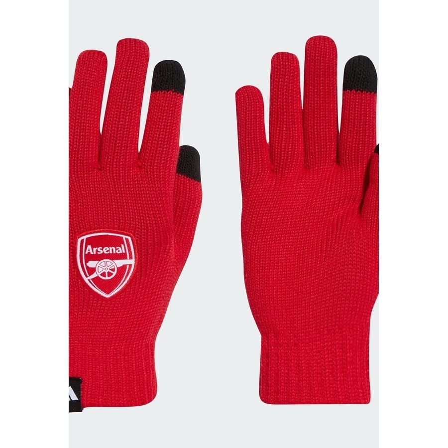 Arsenal Player Gloves Better Scarlet/pure White