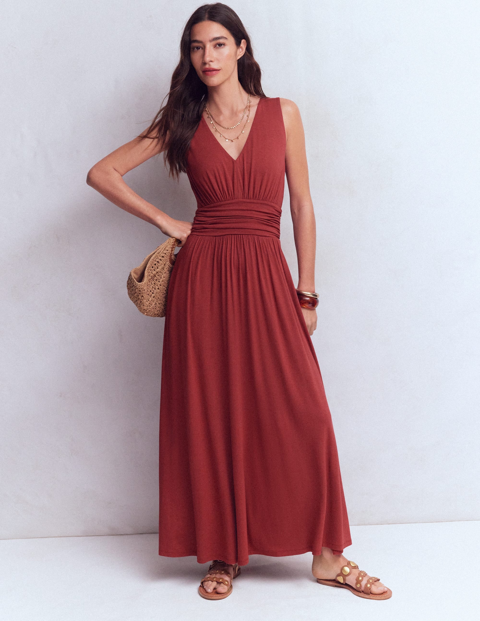Elodie Jersey Maxi Dress