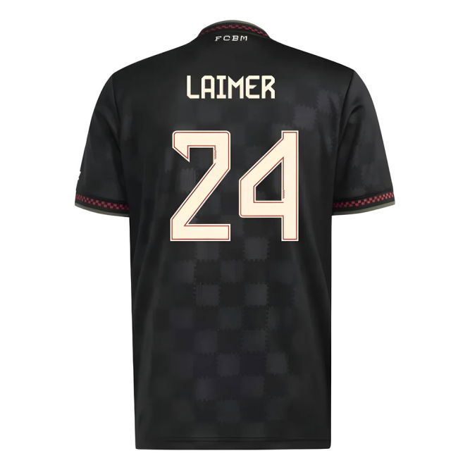 Bayern 2025-2026 Third Soccer Jersey (Laimer 24) | Replica | Official