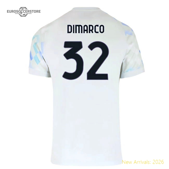 Top-Quality 2025-2026 Inter Milan Away Shirt (Dimarco 32)