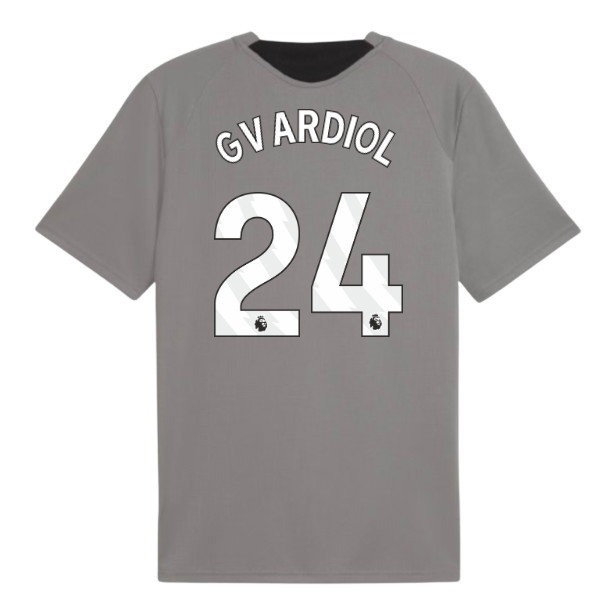 [JED] 2026-2027 Man City Training Jersey (Cast Iron) (Gvardiol 24)