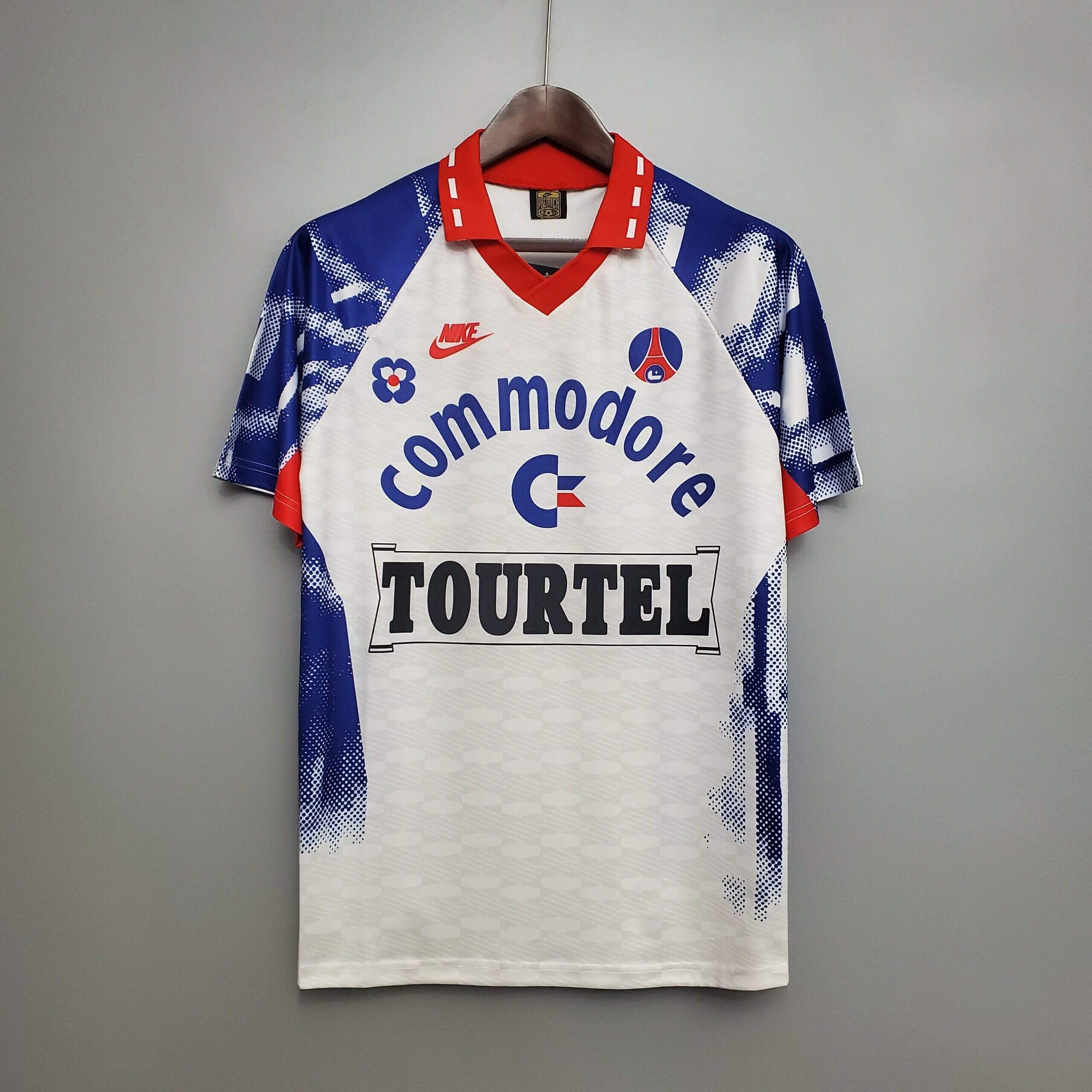 Cheap 1993-1994 Paris Saint-Germain away retro kit