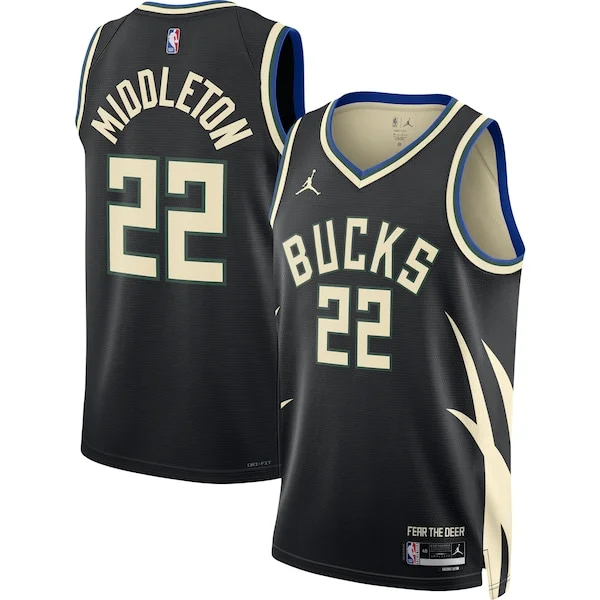 Premium Khris Middleton MIL NBA Jersey - Affordable - Licensed Product