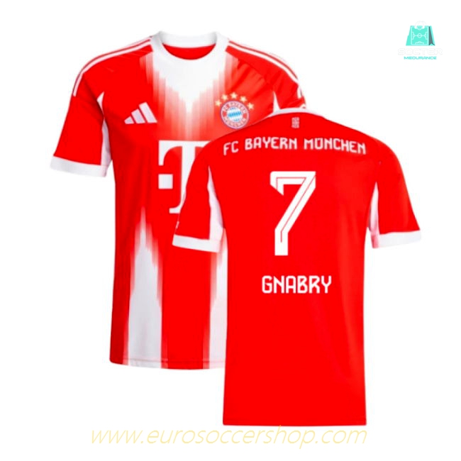 2025-2026 Bayern Munich Home Shirt (Gnabry 7)