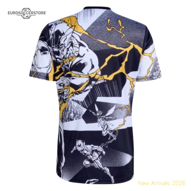 Real Madrid Pre Match 2025-2026 Fan Style Jersey Stadium Approved