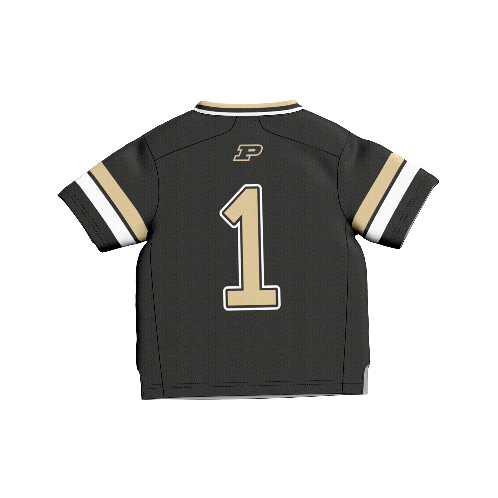 #1 Purdue Boilermakers GameDay Greats Toddler Football Fashion Jersey - Black