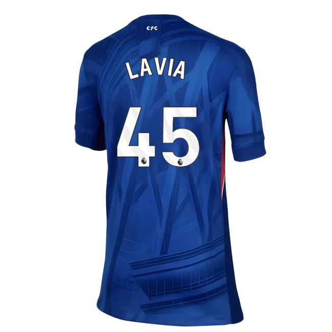 Match Quality Chelsea Chelsea Home Shirt Kids Lavia #45 Modern Sty...